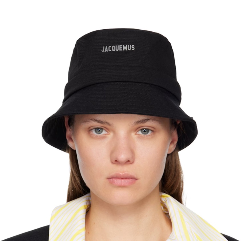 Jacquemus Bucket Hat - Black Les Classiques 'The Gadjo' Bucket Hat - Picture 5 of 6